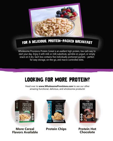 Protein Cereal Mixed Berry High Protein Low Carb Gluten Free