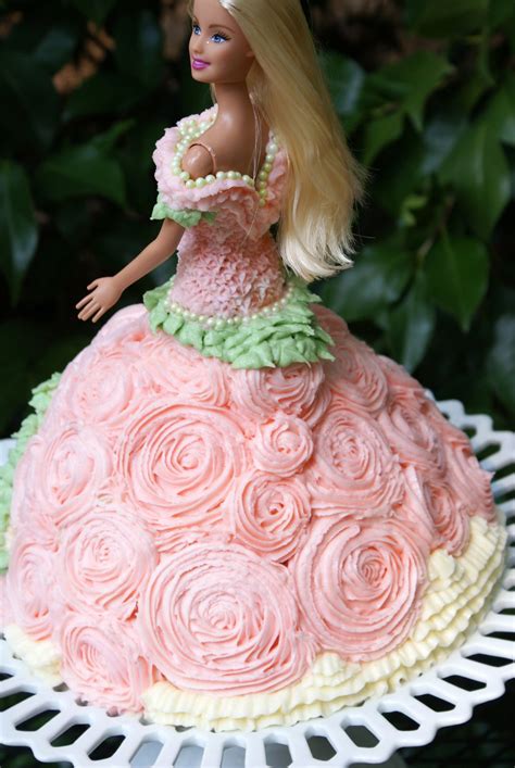 A Little Loveliness Barbie Doll Cake