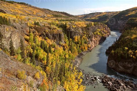 Grand Canyon of the Stikine River in British Columbia 6236877 Stock Photo at Vecteezy