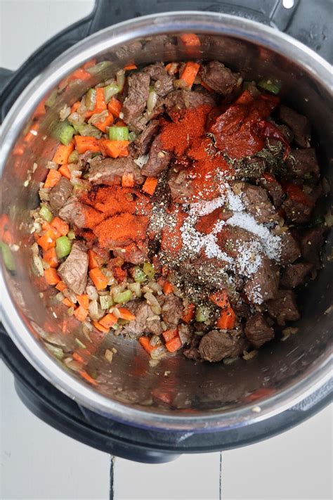 African Beef Stew Instant Pot - Season & Thyme