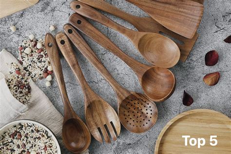 Best Wooden Kitchen Utensils For Cooking Serving And Eating Sew