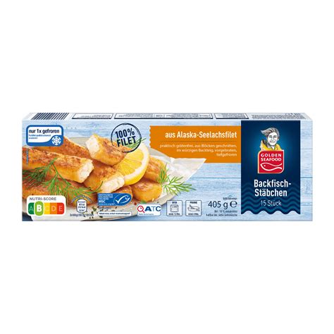 Golden Seafood Backfischst Bchen G Nstig Bei Aldi Nord