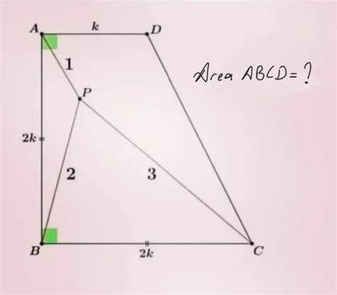 Geometry Find The Area Of Quadrilateral Abcd A Puzzle For 10th