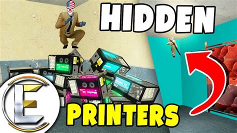 Hidden Money Printers In A No Collided Wall Gmod DarkRP Life Raiders