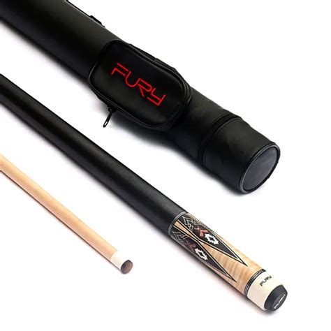 2019 New Fury Pool Cue Stick 1175mm 1275mm Tip With Pool Cue Case