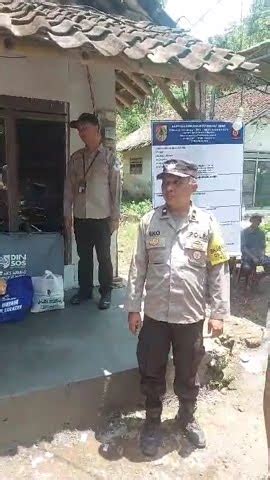 KUNKER BUPATI BHABINKAMTIBMAS DESA SUMBER JERUK POLSEK KALISAT POLRES