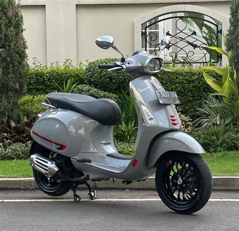 Dijual Cepat Piaggio Vespa Sprint S Iget Abs Led Th Motor Di