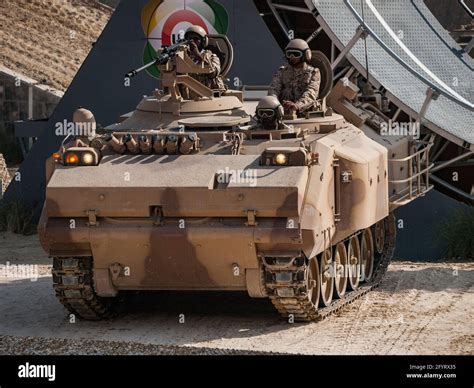 Abu Dhabi Uae Feb Fnss Acv Apc Armoured Personnel