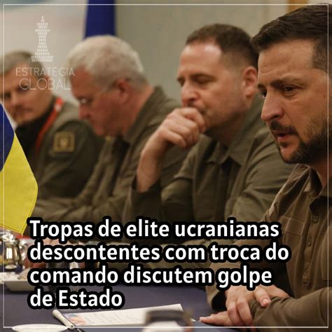 Tropas De Elite Ucranianas Descontentes Troca Do Comando Discutem