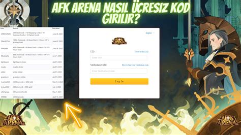 AFK Arena Nasıl Ücretsiz Kod Girilir AFK Arena Türkçe Rehber 2 2023