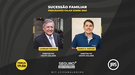 Diretores Da Solaris Corretora Participam Ao Vivo Do Seguro Sem