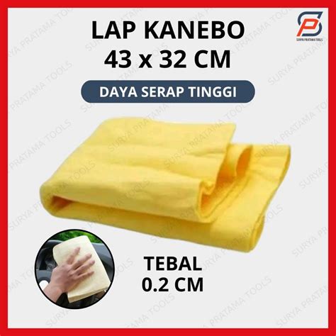 Jual Kain Kanebo Chamois Jumbo X Cm Lap Motor Mobil Kaca Serat