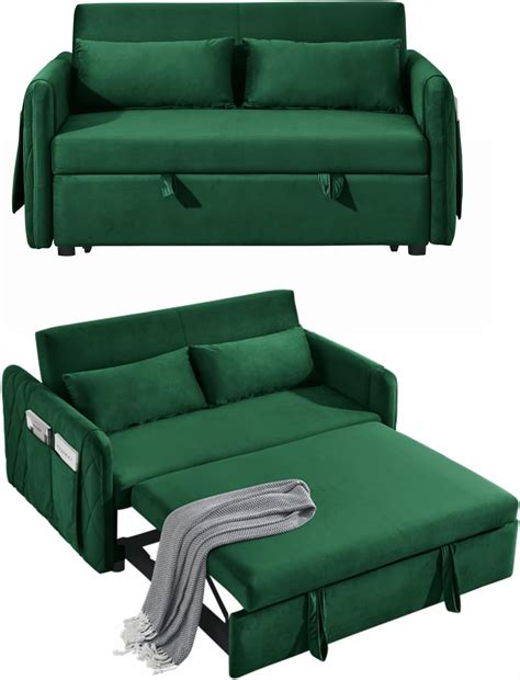 Ucloveria Sleeper Sofa Pull Out Couch With 2 Detachable