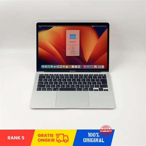 Daftar Harga MACBOOK Air Retina 13 Inch 2020 Intel Core I3 SSD 256GB