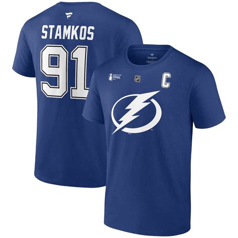 Mens Fanatics Branded Steven Stamkos Blue Tampa Bay Lightning 2022