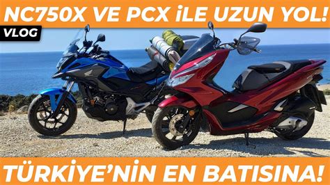 Honda NC750X DCT ve PCX 125 İle 600KM Uzun Yol Istanbul Gökçeada