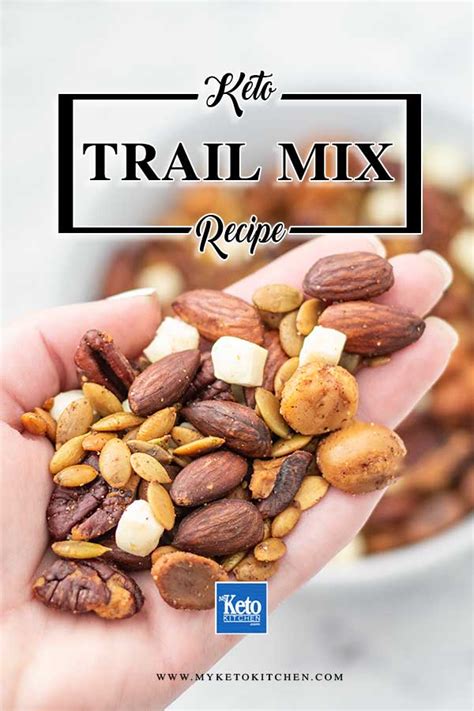 Best Keto Trail Mix Recipe (2g Carbs) - Low Carb Energy