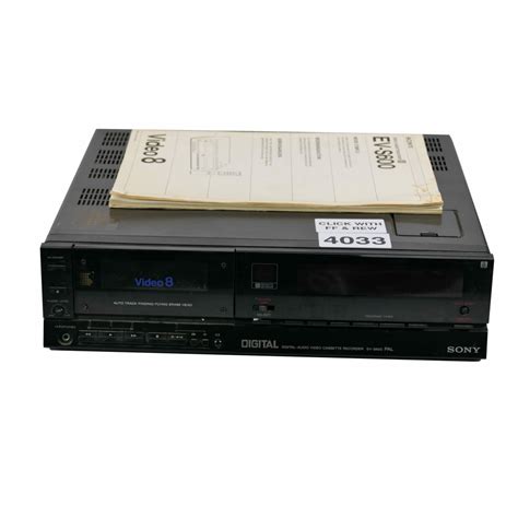 Sony EV S600 Video 8 Cassette Recorder VCRShop