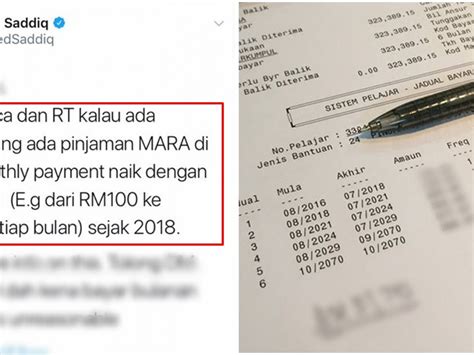 Kadar Bayaran Balik Pinjaman Mara Semakan Bayaran Bulanan Ptptn