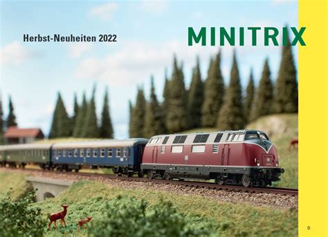 Minitrix Herbst Neuheiten Modellbahntraum Minitrix Herbst