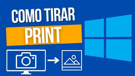 COMO TIRAR PRINT DA TELA DO PC OU NOTEBOOK NO WINDOWS 10 YouTube