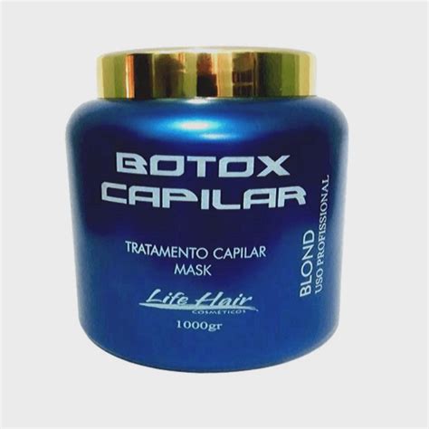 Botox Capilar Matizador Blond Liso Natural Life Hair Profissional 1Kg