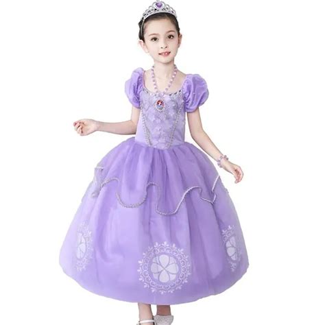 Sofia The First Costumes for Girls Princess Cosplay Dresses Fancy Dress ...