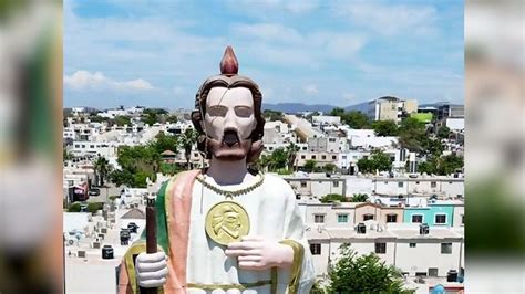 Escultura Gigante De San Judas Tadeo En Culiac N Sinaloa N