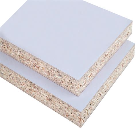 12mm 15mm 16mm 18mm White Melamine Chipboard Particle Board For Cabinet