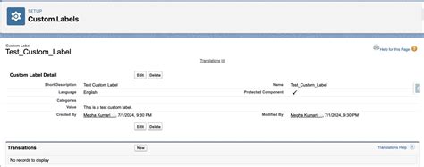 How To Access Custom Labels In Apex Salesforce Megha