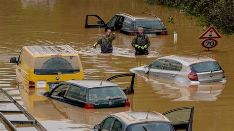 German Floods Kill At Least 133 Search For Survivors Continues