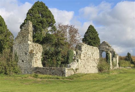 Ruins of Church, Kildare. Ireland Stock Photo - Image of religion ...