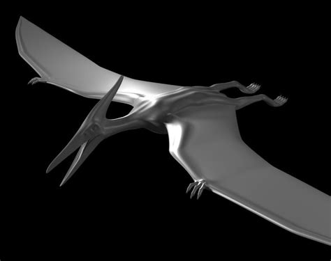 Jurassic Park Pteranodon 3d Model 70 Obj Unknown Free3d