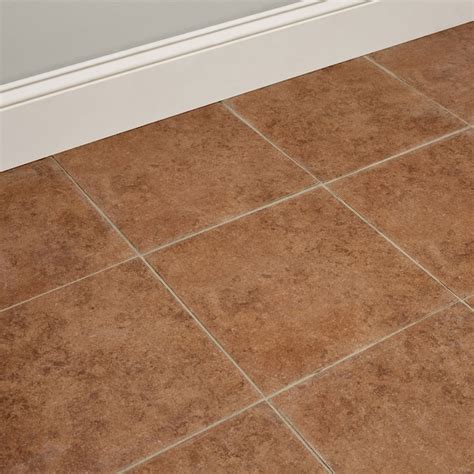 American Olean Castlegate 15 Pack Brown 12 In X 12 In Glazed Porcelain