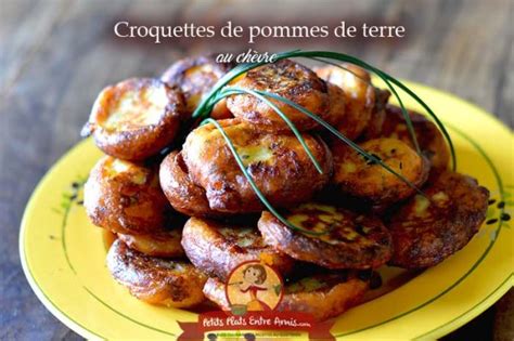 Croquettes de pommes de terre au chèvre Petits Plats Entre Amis