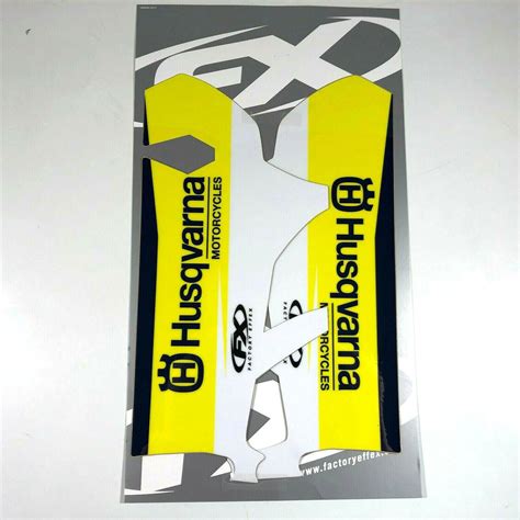 Factory Effex Evo Lower Forks Graphics Husqvarna Te Fe