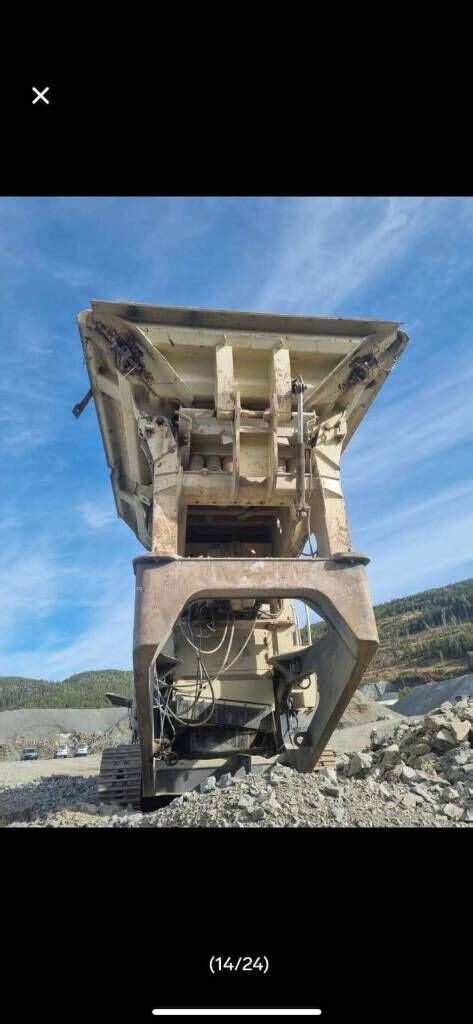 Metso Lt Mobile Crushing Plant For Sale Sweden Lule Zt