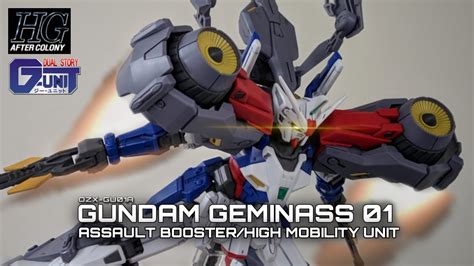 P Bandai HGAC Assault Booster And High Mobility Unit For Gundam