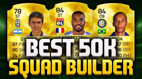 FIFA 16 50K Beast Hybrid Squad Builder 8 4 Star Skills NLW 7N4L