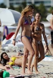 Ana Beatriz Barros Bikini Candids At The Beach In Miami Hawtcelebs