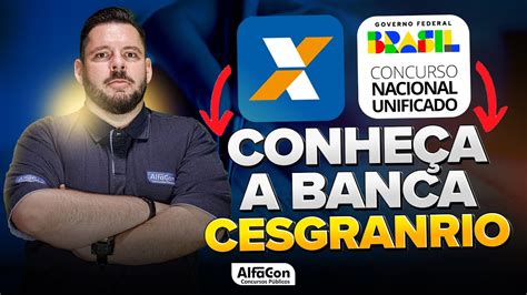 CONCURSO CAIXA CONHEÇA A BANCA CESGRANRIO AlfaCon YouTube