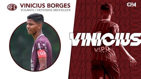 Vinicius Borges Volante Defensive Midfielder Ferrovi Ria Youtube