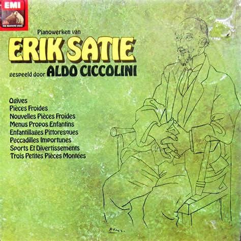 Erik Satie Aldo Ciccolini Pianowerken Van Erik Satie His Master S