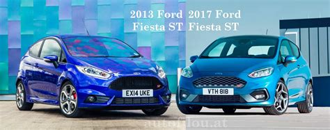 2013 Vs 2017 Ford Fiesta ST Vergleich Comparison Difference Changes