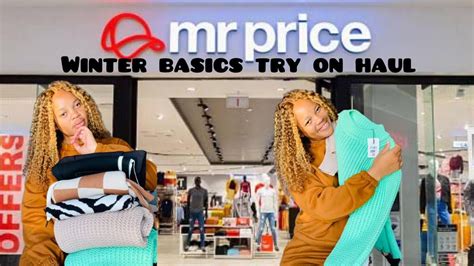 Mr Price Try On Haul Winter Basics Clothes Mrprice Mrpfashion