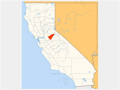 Calaveras County, CA - Geographic Facts & Maps - MapSof.net