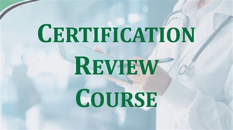 Certification Review Course American Academy Of Ambulatory Care