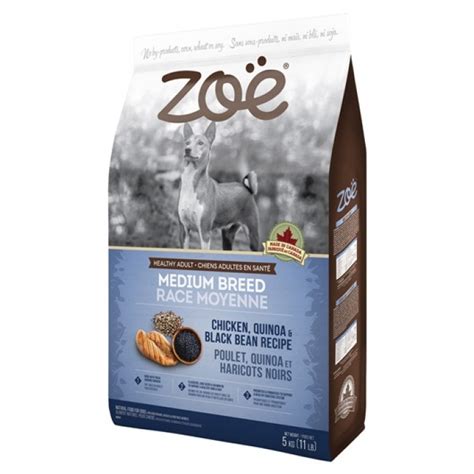 Zoë Medium Breed Dog Food Chicken Quinoa And Black Bean Recipe 5