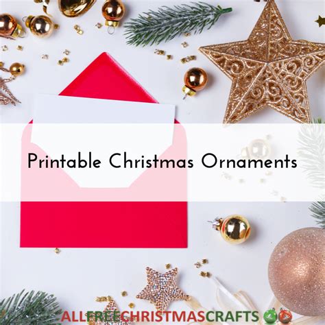 13 Printable Christmas Ornaments | AllFreeChristmasCrafts.com