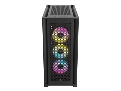 Corsair Icue 5000d Rgb Airflow Mid Tower Case Black 3x Af120 Rgb